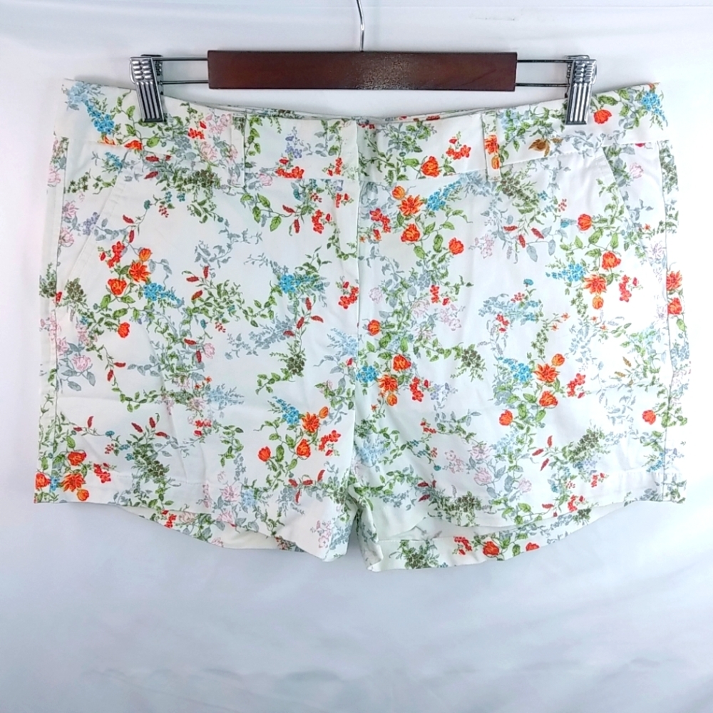 Land N Sea 12 Botanical Wildflower Cotton Shorts